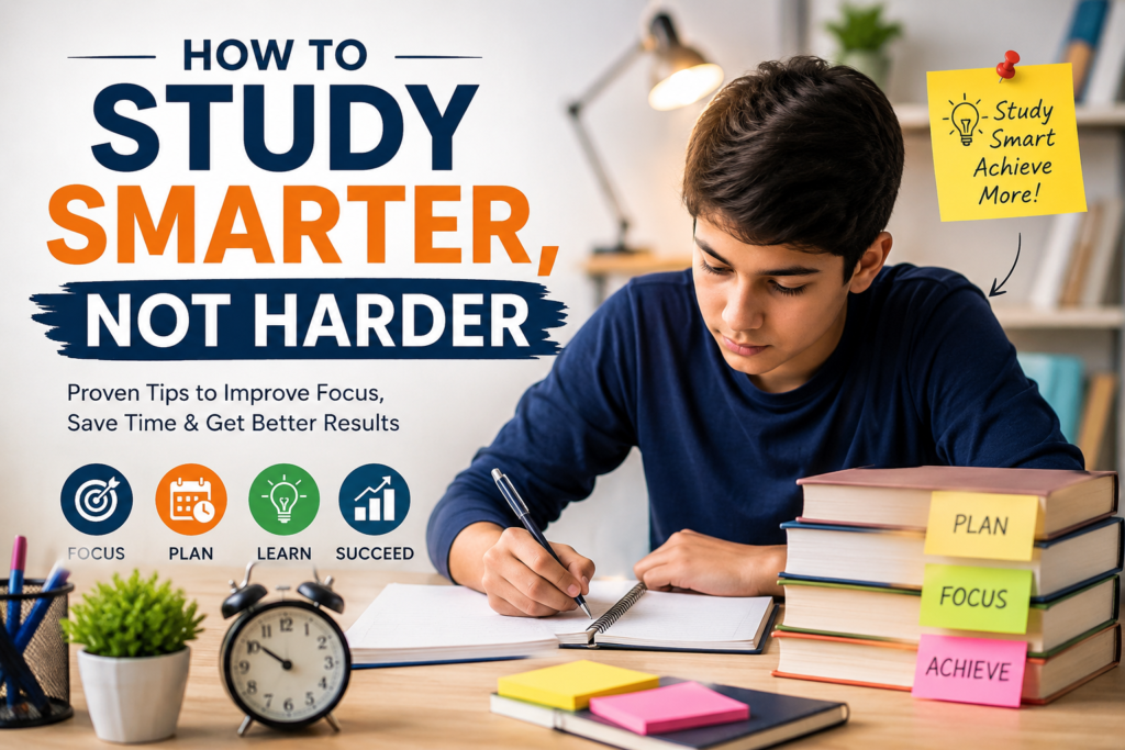 How to Study Smarter, Not Harder