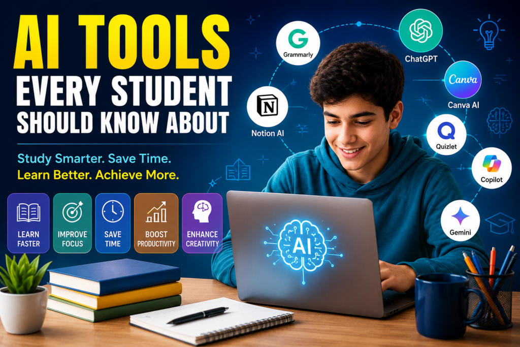AI Tools Every Student Should Know About: A Complete Guide to Smarter Learning in 2026